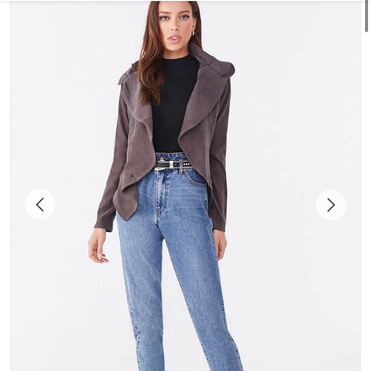 Grey Button Jacket